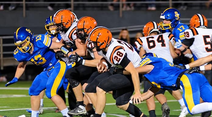 Versailles earns 49-0 shutout win over Delphos St. John’s