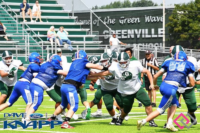 Greenville Football Scrimmage