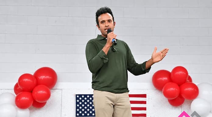 Ramaswamy pledges tax relief, support for Veterans at Darke County Hog Roast