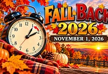 Clocks ‘Fall Back’ this weekend