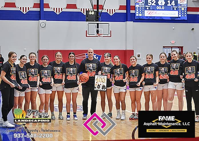 Brad Gray 400th with team
