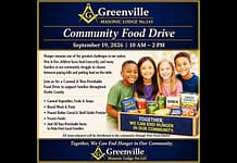Greenville Masonic Lodge No. 143 Community Food Drive