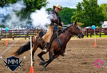 Annie Oakley Extreme Cowboy Shooting Competition Aims High for Covered Arena
