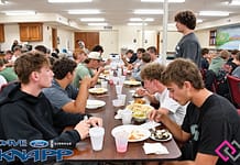 Beamsville Christian Church serves up team meal for Green Wave football