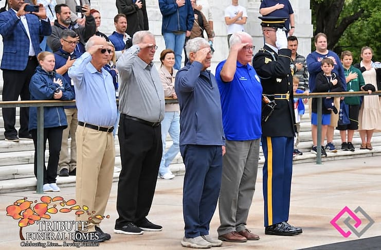 Darke County veterans honor fallen at Tomb of the Unknown Soldier