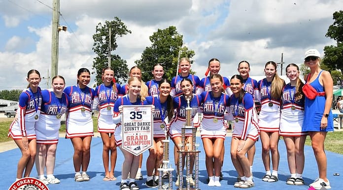 Tri-Village Lady Patriots claim third straight grand championship