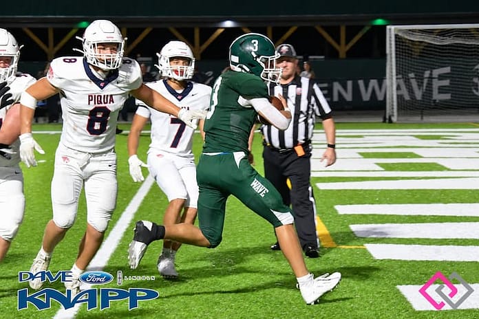 Isaac Kerg tying TD