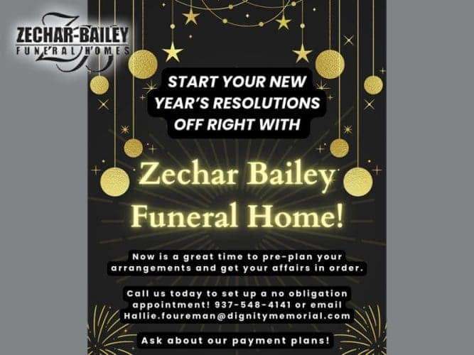 New Years with Zechar Bailey Funeral Home My County Link