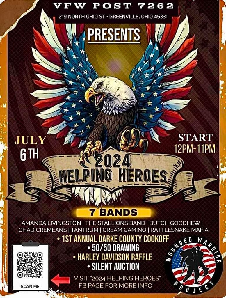 2024 Helping Heroes fundraising event to benefit Wounded Warrior ...
