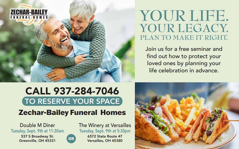 ZecharBailey to host funeral preplanning seminar My County Link
