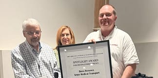 Spirit EMS President & CEO Brian K. Hathaway Receives Inaugural OAMTA Spotlight Award
