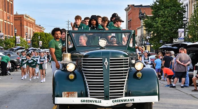 Parade, pride and powder puff highlight Greenville homecoming