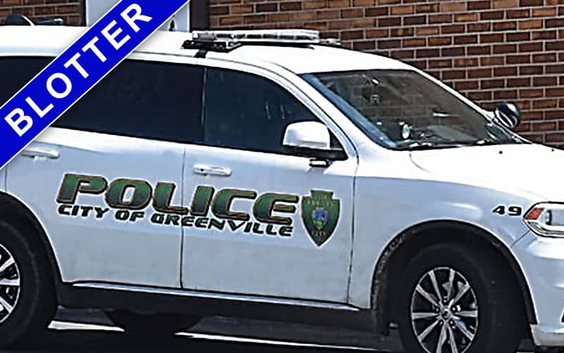 Greenville Police Blotter – January 24, 2025 | My County Link