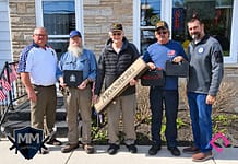 Veterans from four service branches win raffle supporting Washington trip