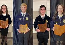 Billenstein, Gehret, Pierron and Winner Named Top 4 National FFA Proficiency Finalist