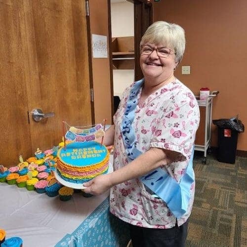 BRENDA AND HER RETIREMENT