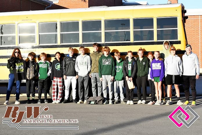 GVL JH XC Police-Fire escort (1)