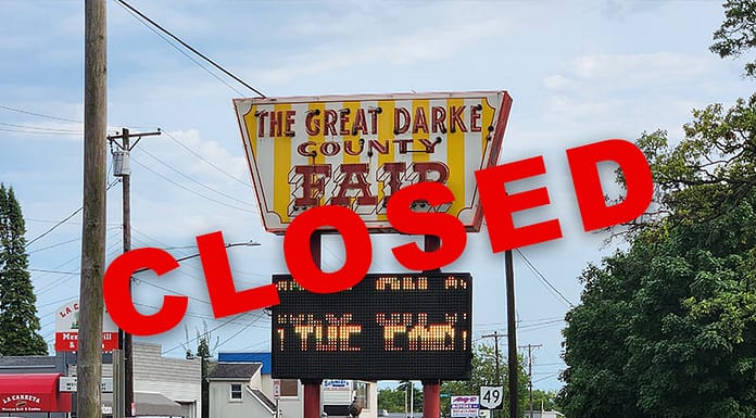 Flooding causes fairgrounds to temporarily close