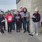 Mississinawa Valley-MVCTC FFA goes Christmas caroling
