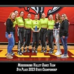 Mississinawa Valley Girls Dance Hip Hop Team Competes at State Championships