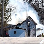 571 East shut down due to house fire