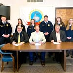 Commissioners sign National FFA Week proclamation