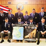 Local VFW and American Legion receive posters from Fort GreeneVille Chapter DAR