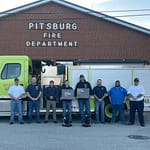 Pitsburg Fire Dept. receives grant funds for new boots and helmets