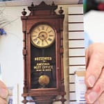 Ansonia clock gets lots of attention
