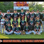Bradford Baseball Wins District Championship