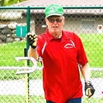 Mary Fleener Horseshoe Memorial Numbers Up