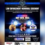 Back the Blue Memorial Ceremony to be held this month