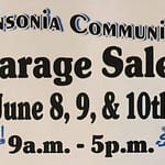 Ansonia Community Garage Sales next weekend