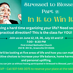 First United Methodist Church to hold ‘Stressed to Blessed’ Part 2: In It to Win It