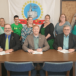 Commissioners sign Child Support Awareness Month Proclamation