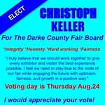 Christoph Keller for Darke County Fair Board
