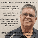Curtis Yount for Darke County Fairboard