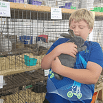 Jase Wills and his Rabbits