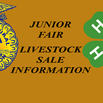 Jr Fair Livestock Sales: New Buyer Information