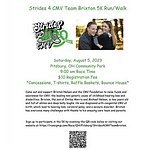 Strides 4 CMV Team Brixton 5k Run/Walk