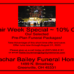 Zechar Bailey Fair Week Special