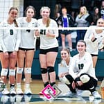 Greenville Lady Wave 3-0 Over Piqua Volleyball