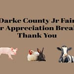 Jr Fair Buyer Appreciation Breakfast Thank You