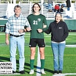 Greenville Boys Soccer Honors Senior Player