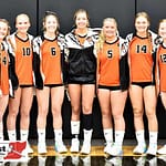 Ansonia Lady Tigers Honor Seven Seniors
