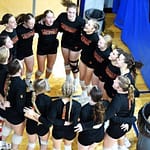 Versailles Lady Tigers Win 11th Consecutive District Volleyball Title