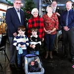 Commissioners Donate To Mitten Tree