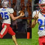 Tri-Village Rides Reed Wehr’s 7 TDs in 50-29 win over West Liberty-Salem