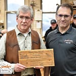 McCabe honored for service to Ansonia Lumber