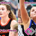 Athletes of the Week Alexis Gibbons and Kiersten Wilcox